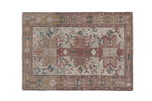Vintage Turkish Kilim Rug 39'' x 56''