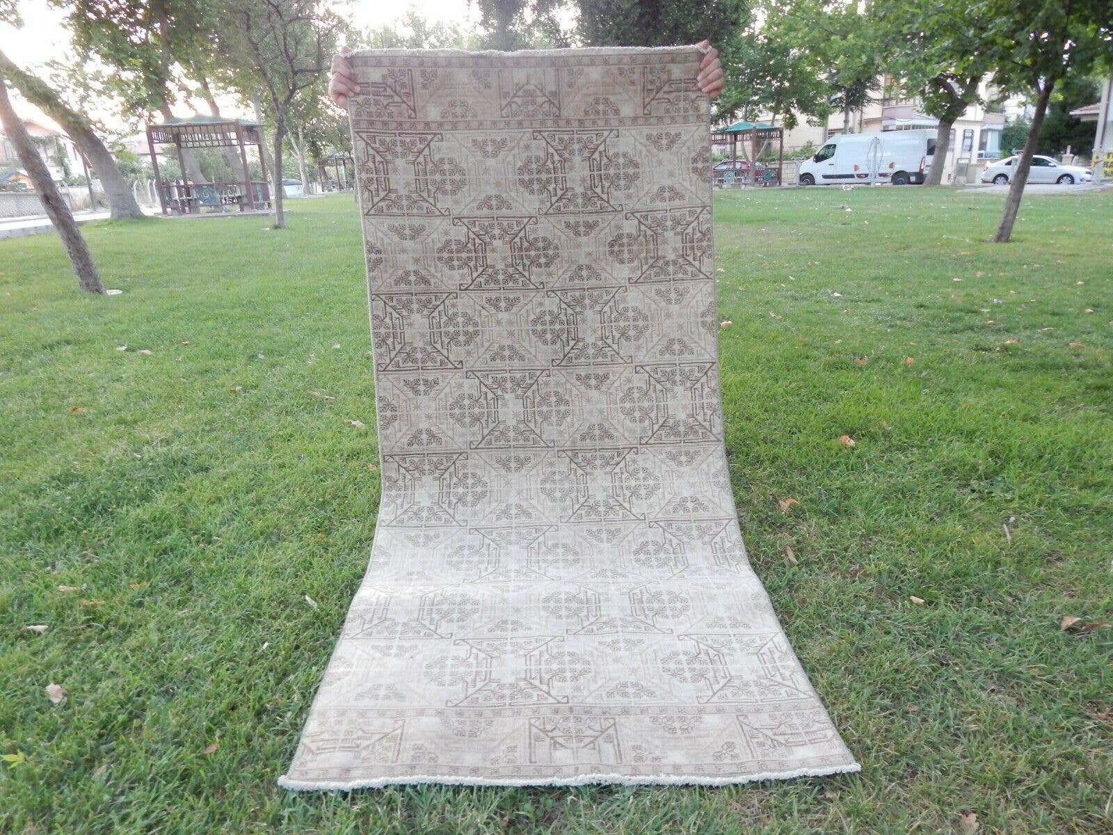Vintage Turkish Rug 2'9'' x 6'