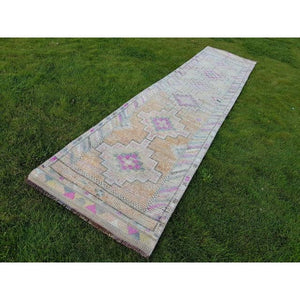 Vintage Herki Runner Rug 2'7'' x 11'10''