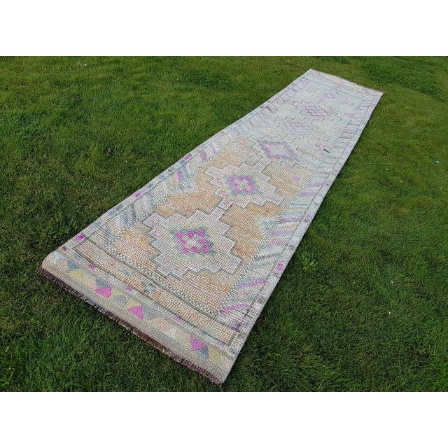 Vintage Herki Runner Rug 2'7'' x 11'10''