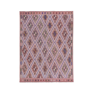 Vintage Turkish Kilim Rug 5'7'' x 7'1''