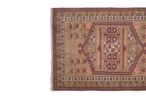 Vintage Turkish Runner Rug 2'4'' x 7'1''