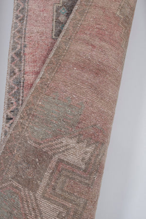 Vintage Oushak Yastik Rugs Set of 2 | 18'' x 38''