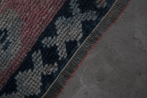 Vintage Turkish Runner Rug 3'4'' x 10'5''