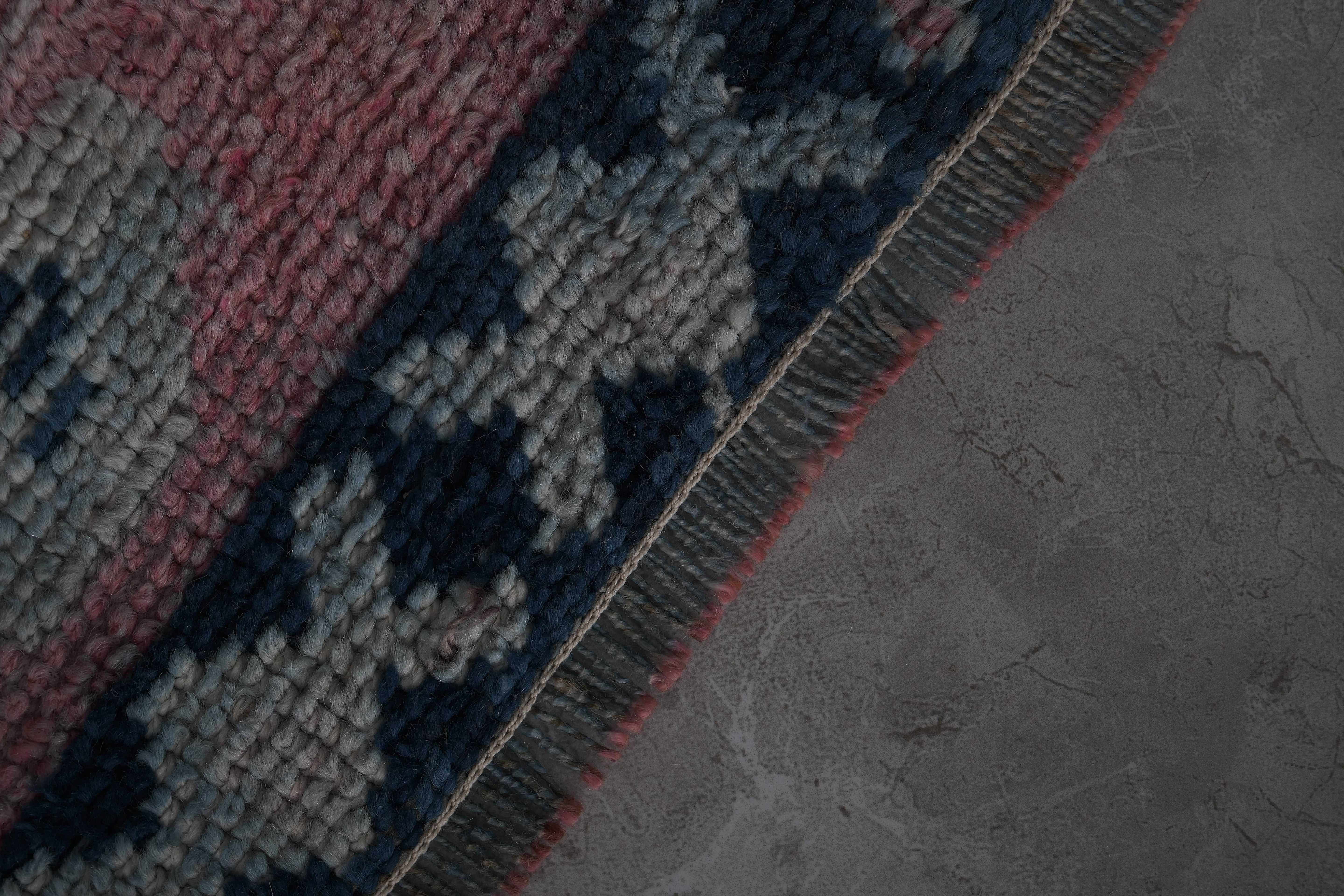 Vintage Turkish Runner Rug 3'4'' x 10'5''