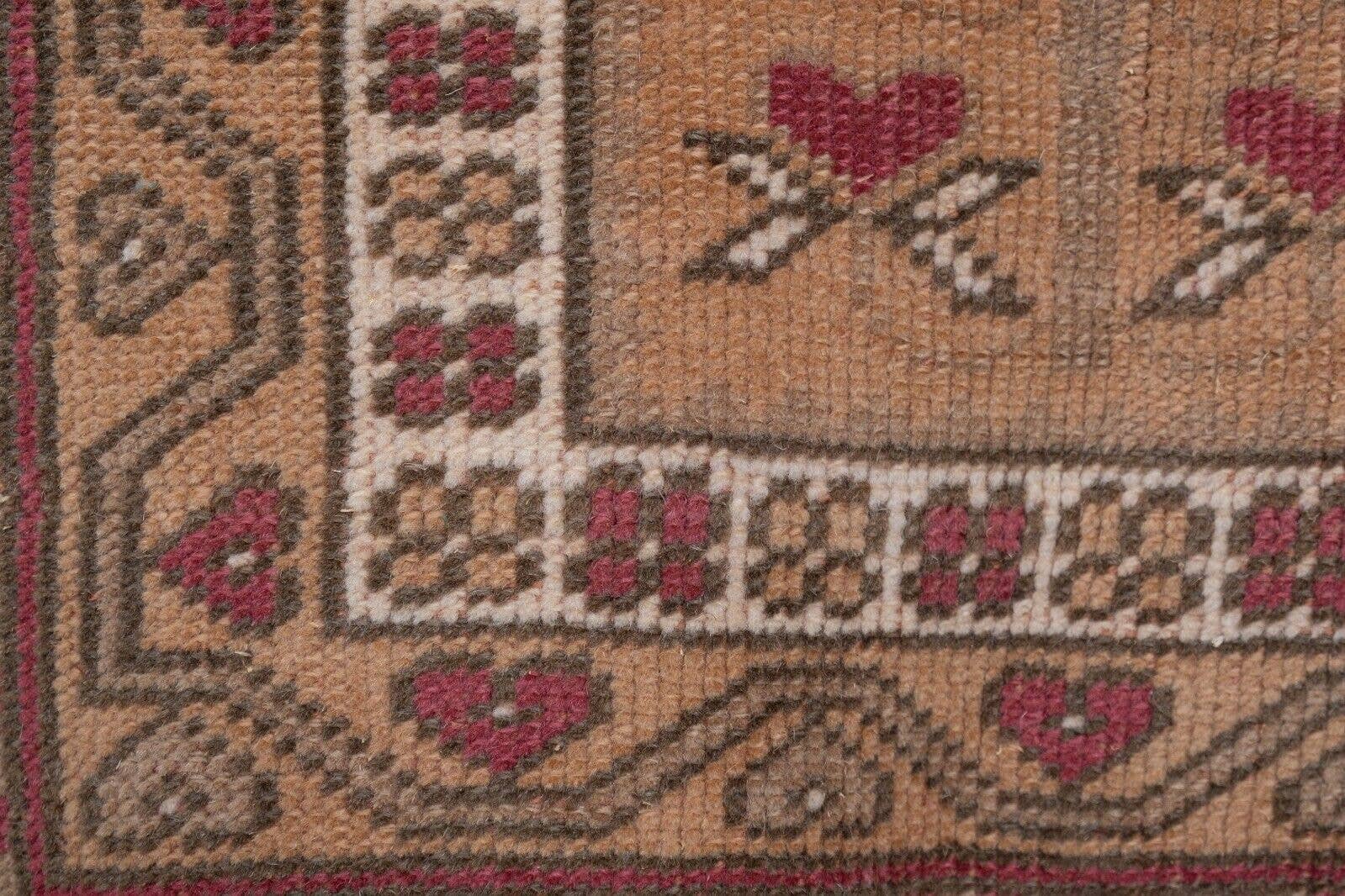 Vintage Turkish Runner Rug 2'4'' x 7'1''
