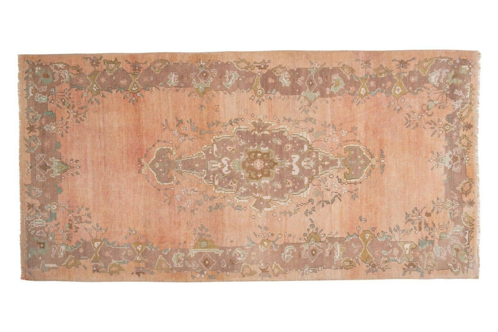 Vintage Turkish Karapinar Rug 5' x 9'8''