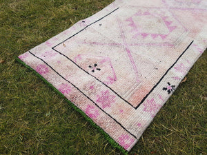 Vintage Herki Rug 2' x 13'3''
