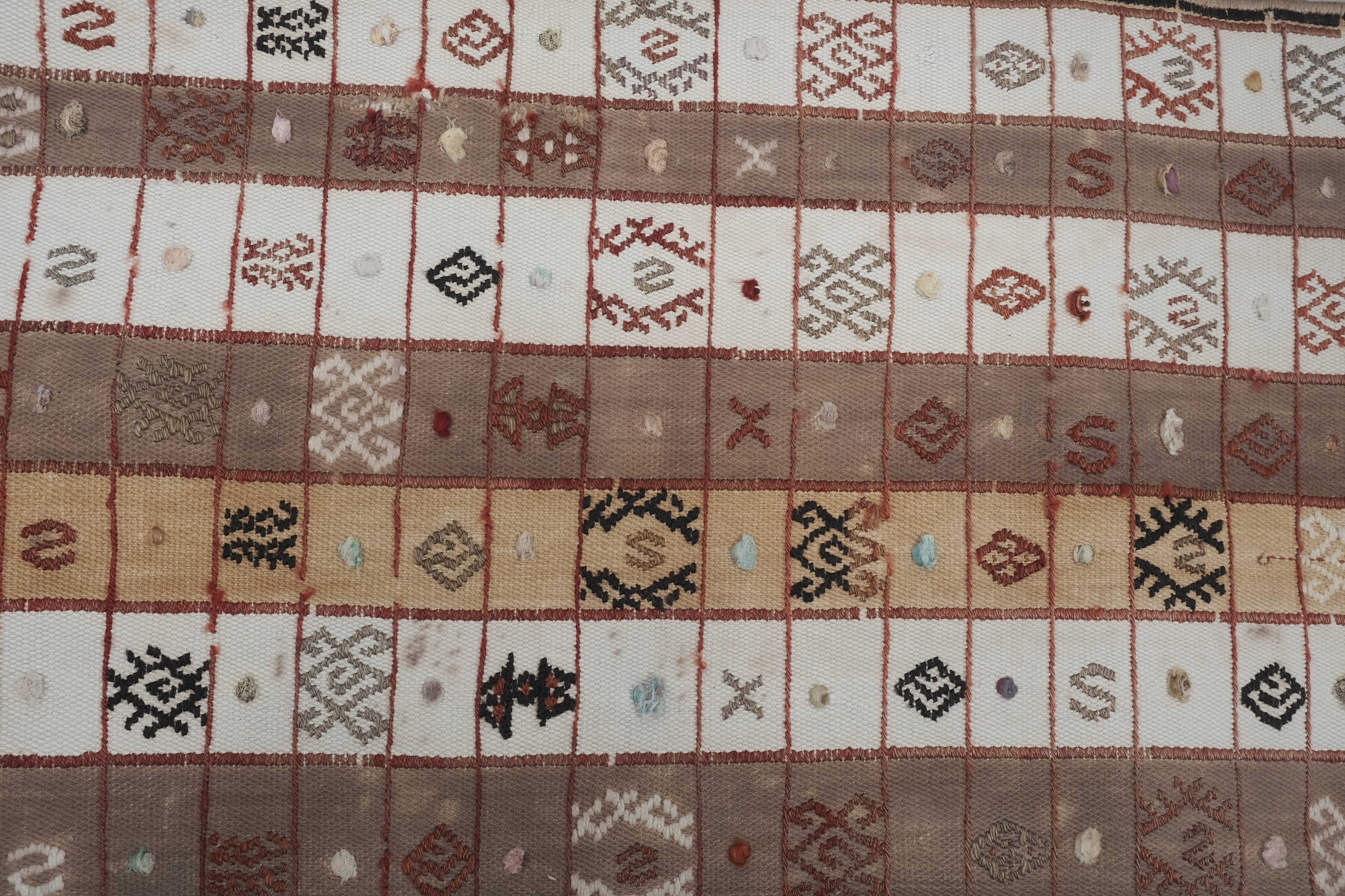 Vintage Turkish Kilim Runner 2' x 11'3''