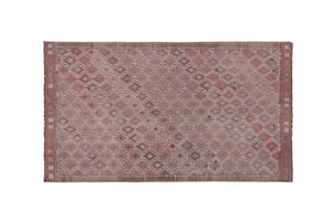 Vintage Turkish Kilim Rug 4'6'' x 7'8''