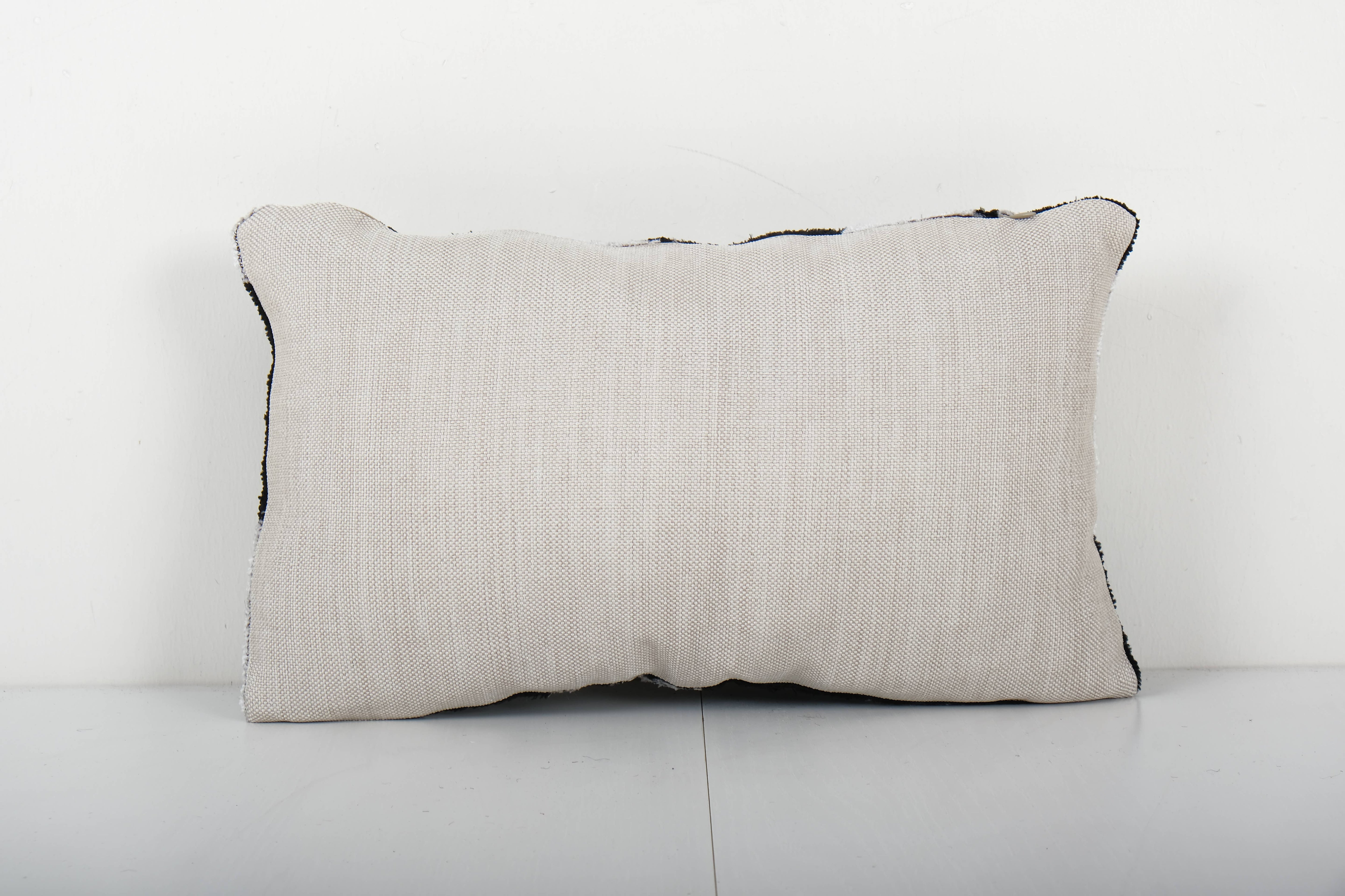 Silk Ikat Velvet Pillow Cover | 9'' x 16''