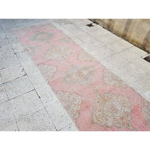Vintage Oushak Runner 2'11'' x 12'2''