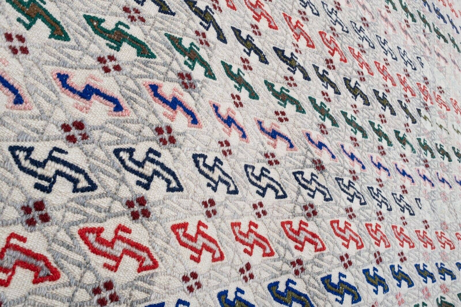 Hand-Embroidered Vintage Textile 5'9'' x 7'10''