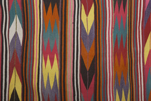 Vintage Turkish Kilim Rug 36'' x 59''