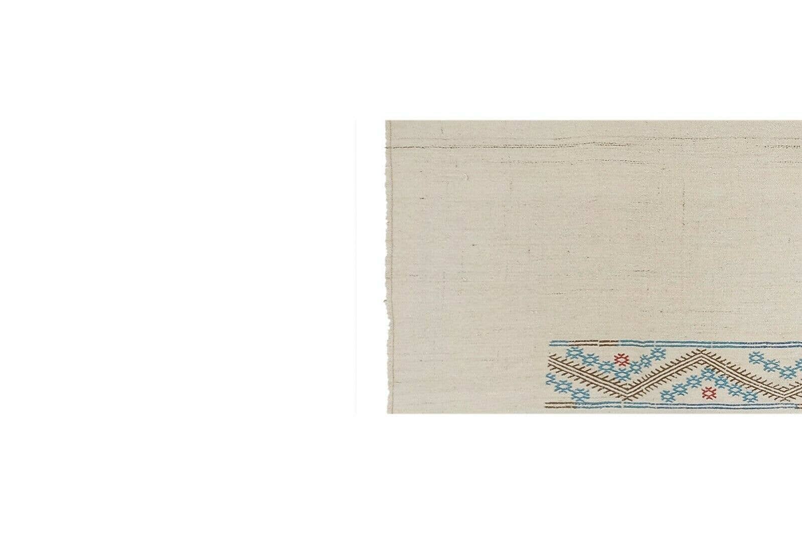 Vintage Turkish Kilim Runner 2'4'' x 16'10''