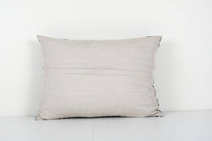 Silk Ikat Velvet Pillow Cover | 16'' x 24''
