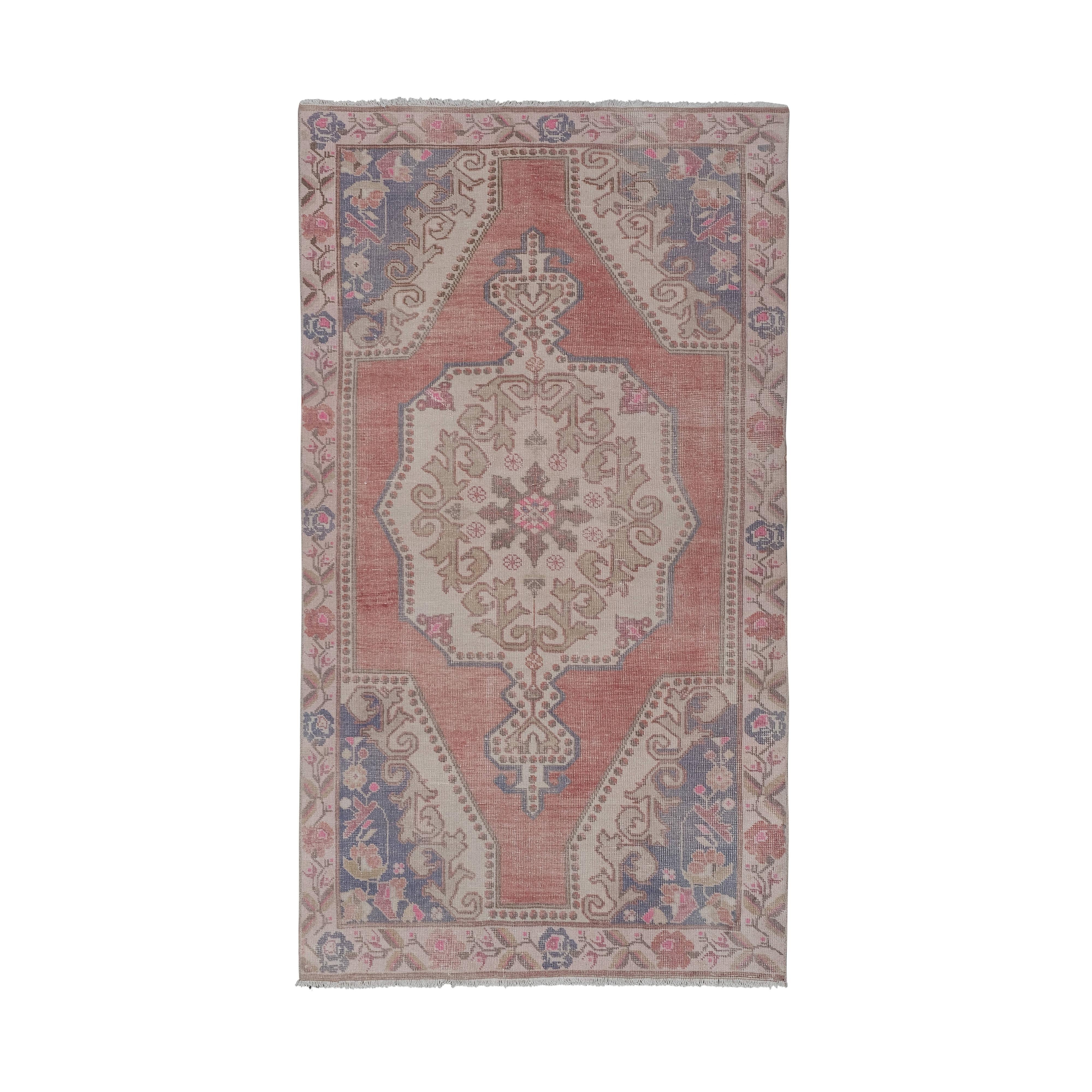Vintage Turkish Anatolian Rug 4'5'' x 7'5''