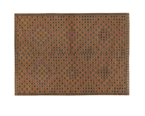 Vintage Turkish Kilim Rug 7'5'' x 10'8''