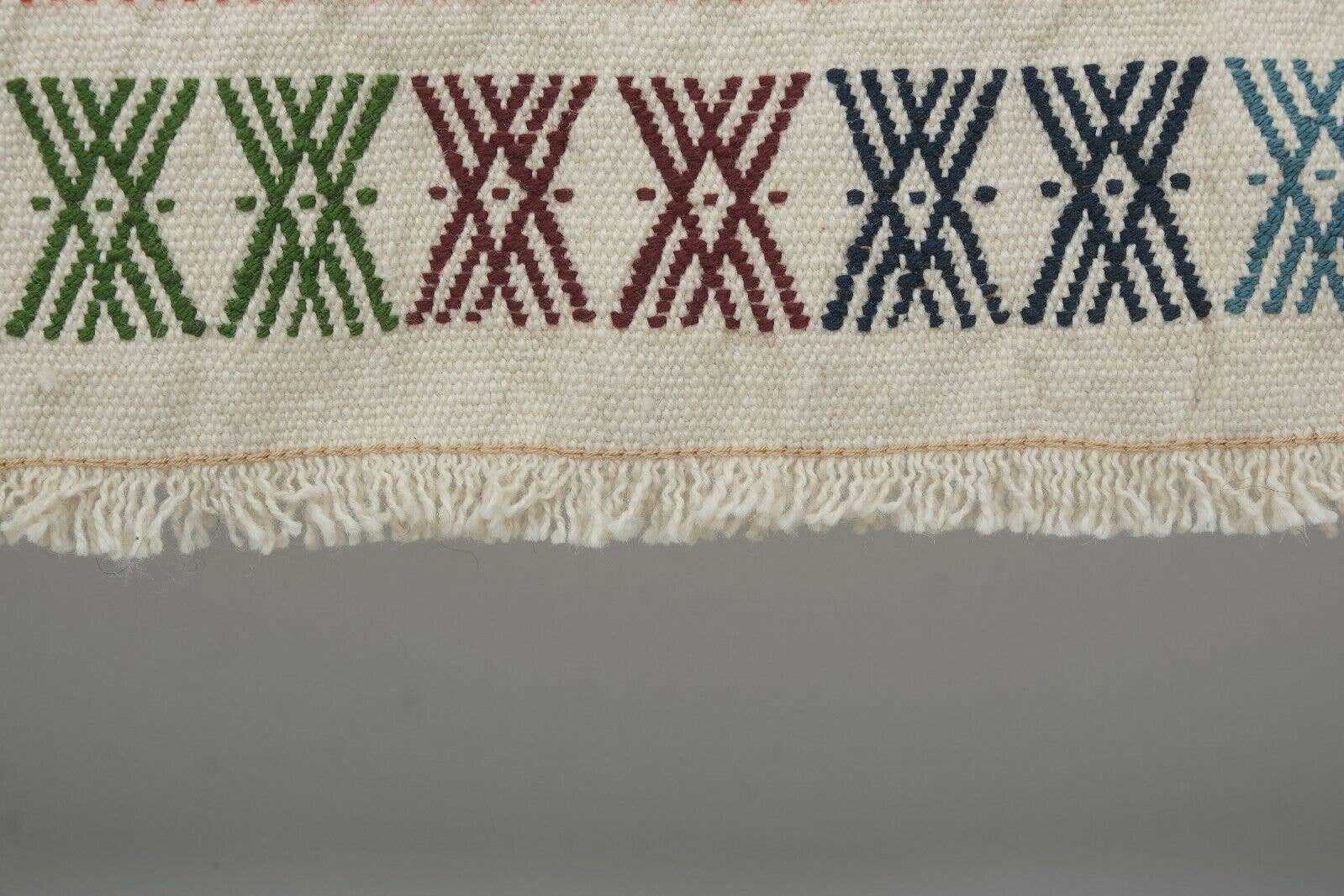 Vintage Turkish Karapinar Cicim Rug 5'11'' x 8'4''