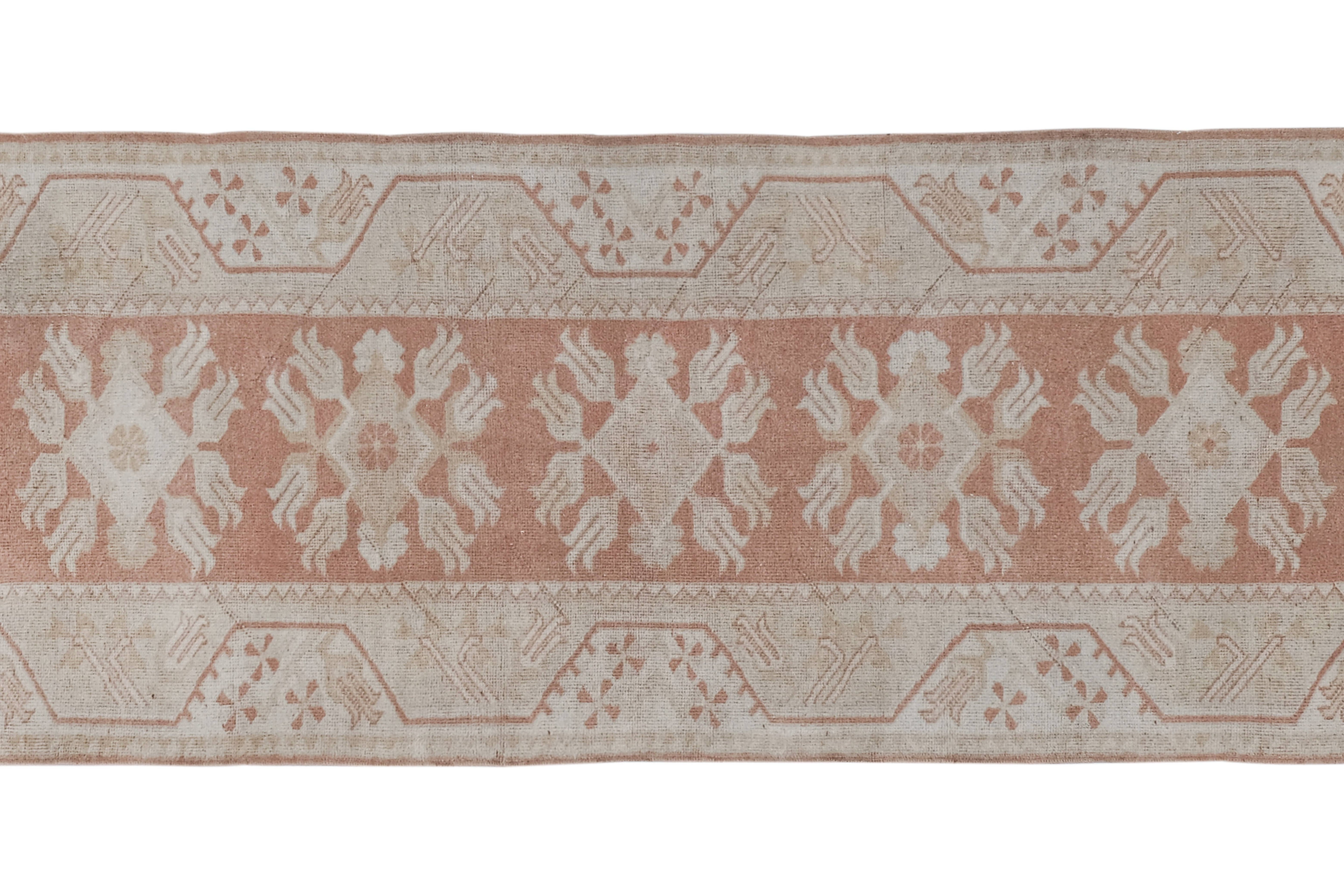 Vintage Oushak Runner 2'7'' x 9'2''