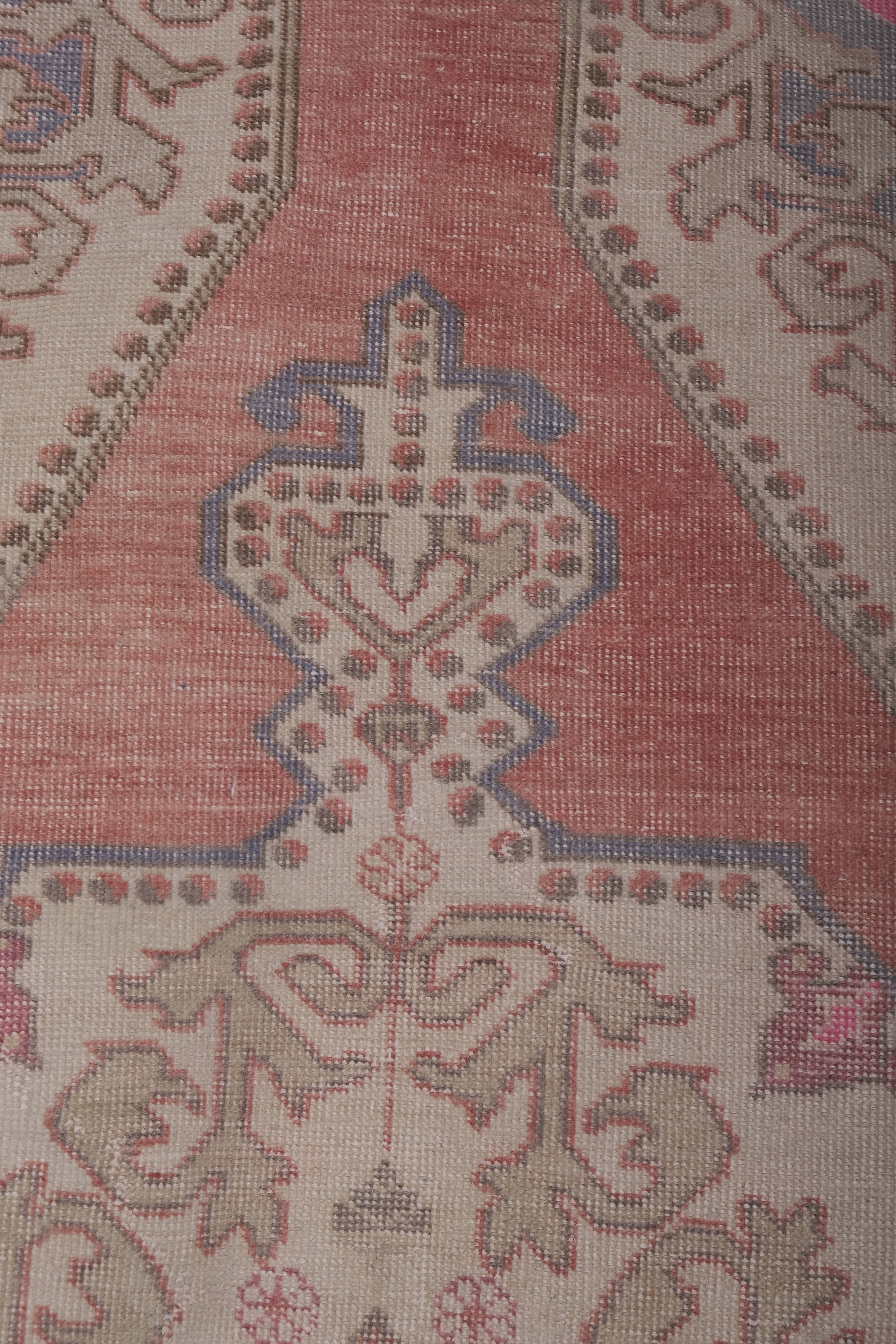 Vintage Turkish Anatolian Rug 4'5'' x 7'5''