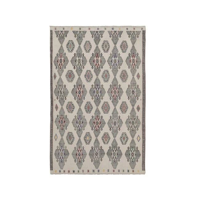 Vintage Turkish Kilim Rug 5'1'' x 7'4''