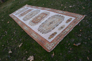Vintage Oushak Runner 4'4'' x 15'4''