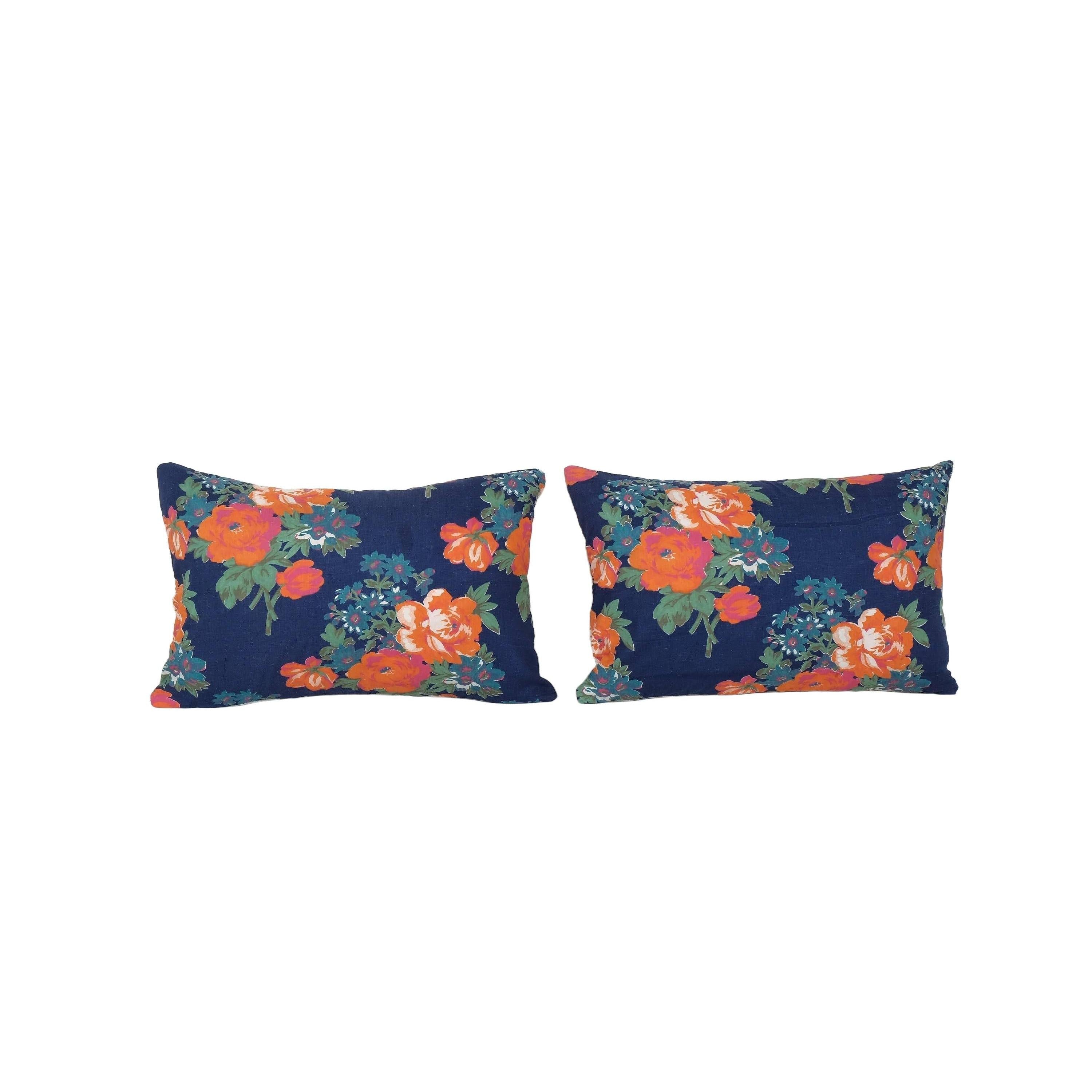Uzbek Roller Printed Pillow Cover | 16'' x 24''