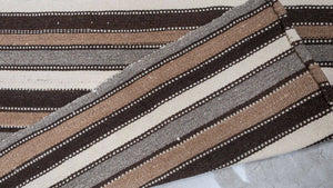 Vintage Turkish Kilim Runner 1'10'' x 23'10''