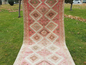 Vintage Oushak Runner 4'11'' x 10'10''