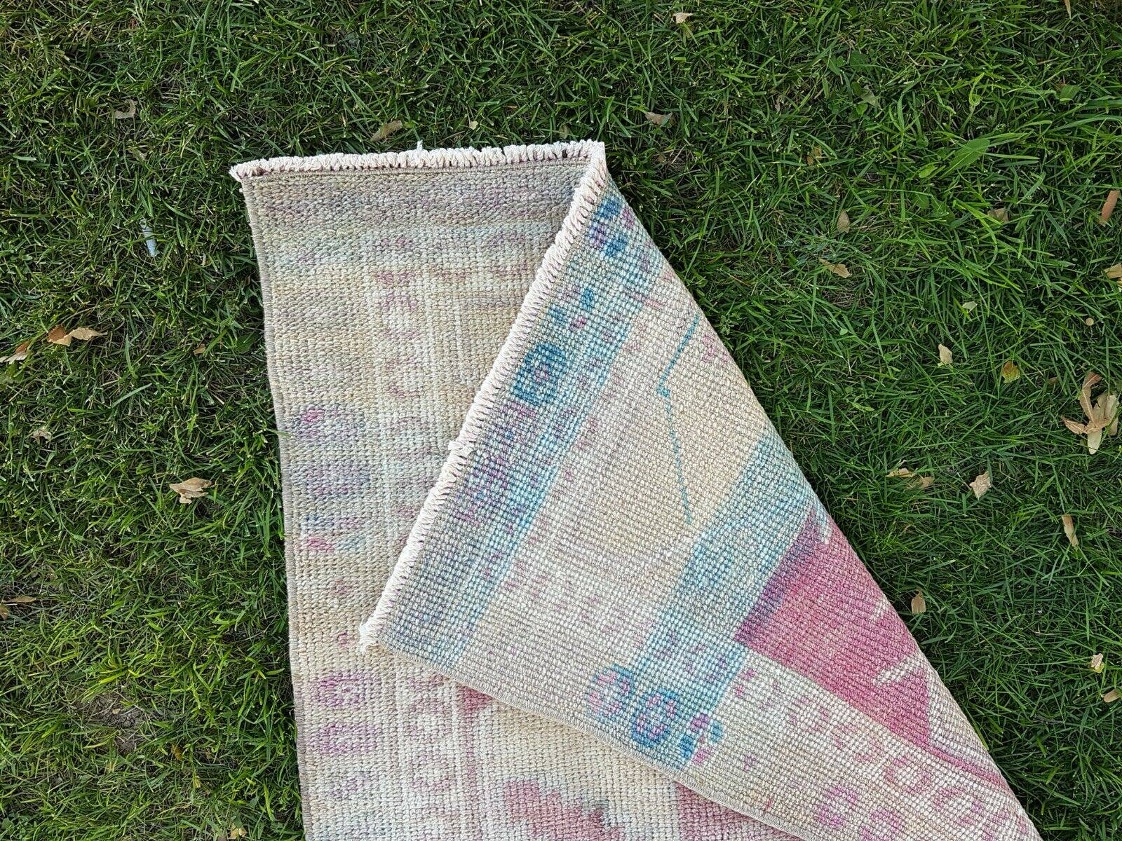 Vintage Herki Runner Rug 2'10'' x 12'2''