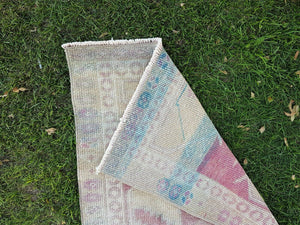 Vintage Herki Runner Rug 2'10'' x 12'2''