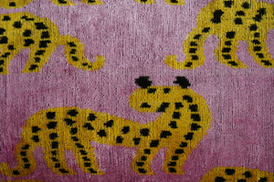 Silk Ikat Velvet Pillow Cover Set of 3 | 16'' x 24''