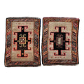 Vintage Oushak Yastik Rugs Set of 2 | 22'' x 31''