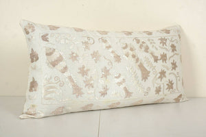 Fish Suzani Bedding Pillow Cover | 16'' x 32''