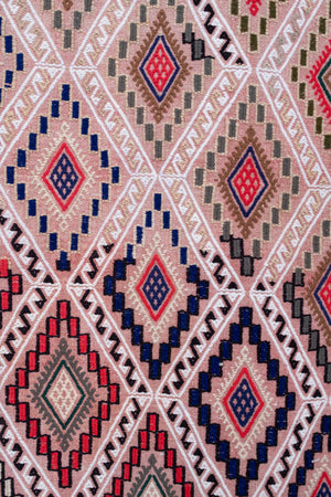 Vintage Turkish Kilim Rug 5'10'' x 9'7''