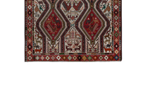 Vintage Turkish Soumac Kilim Rug 6'2'' x 9'5''