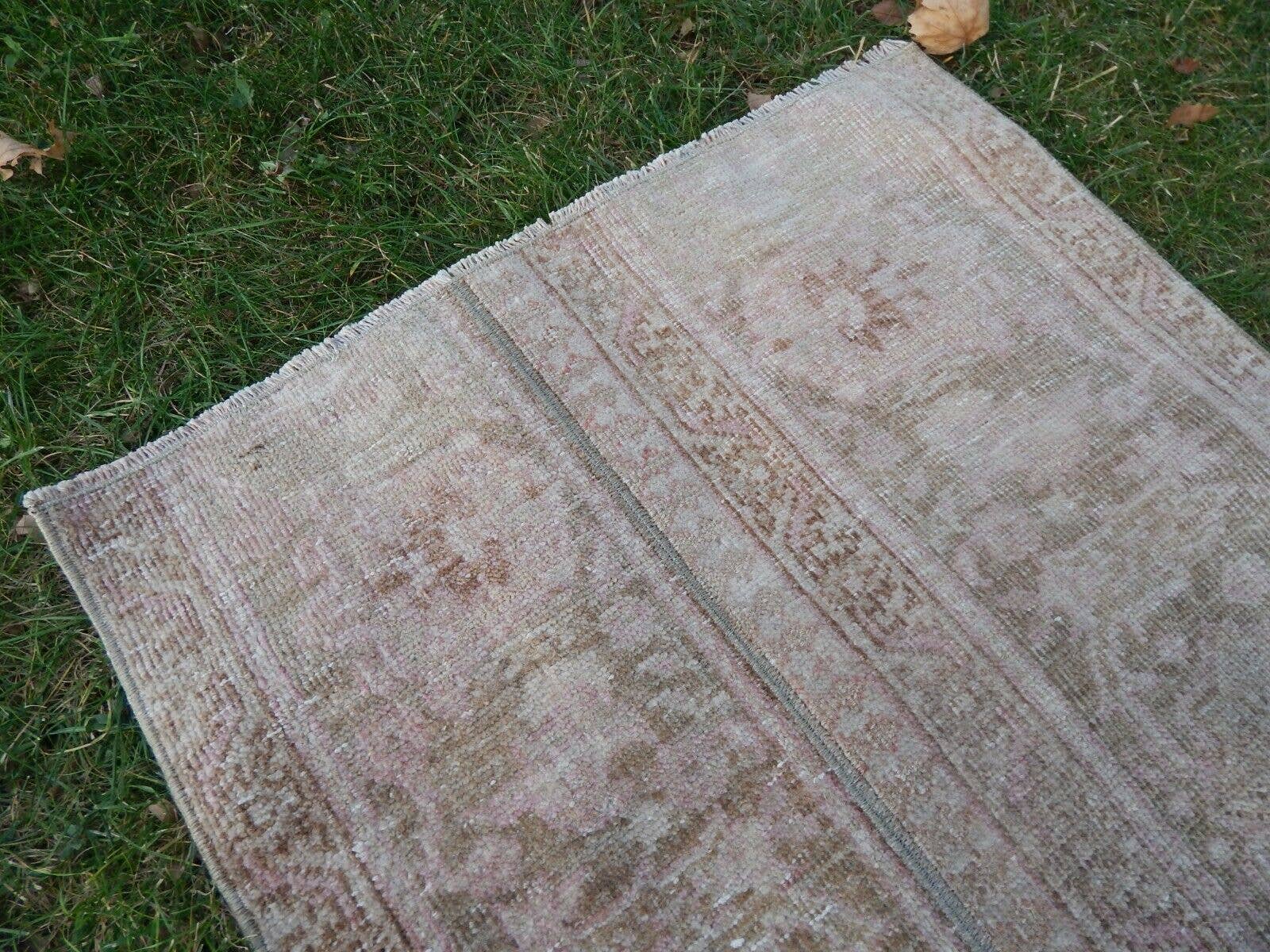 Vintage Oushak Runner 2' x 8'4''