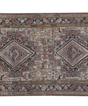 Vintage Turkish Soumac Kilim Rug 3'8'' x 6'8''