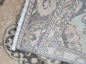 Vintage Turkish Anatolian Oushak Runner 3'6'' x 12'5''
