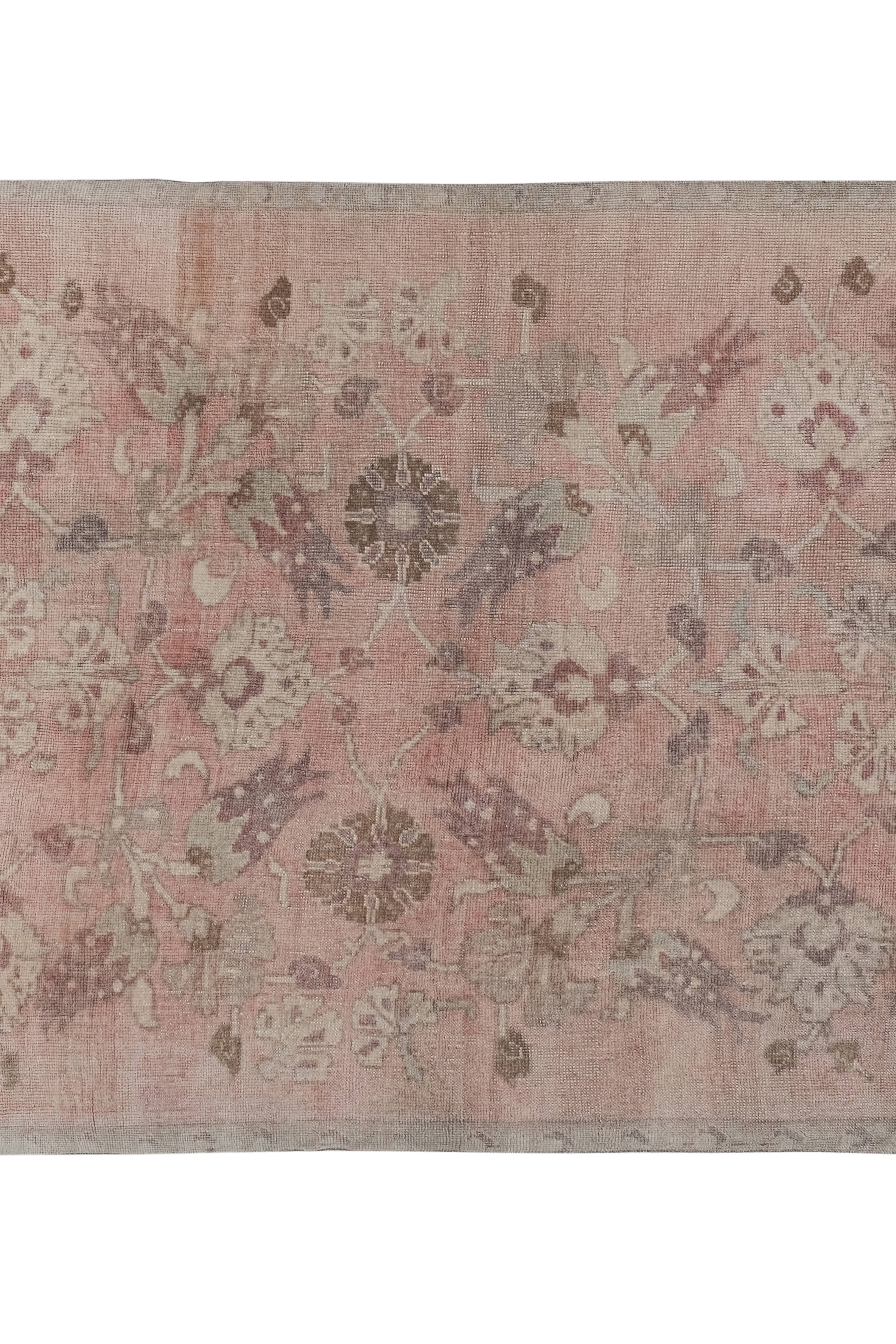 Vintage Turkish Karapinar Rug 4'7'' x 7'8''