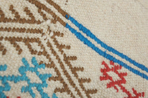 Vintage Turkish Kilim Runner 2'4'' x 16'10''