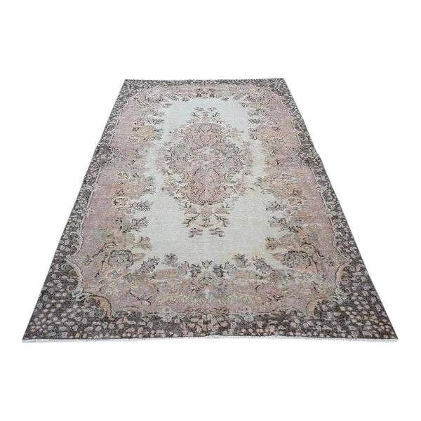 Vintage Oushak Rug 5'5'' x 8'10''