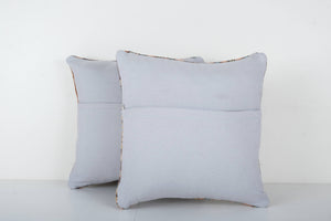 Rug Pillow Cover Set of 2 | 18'' x 18''