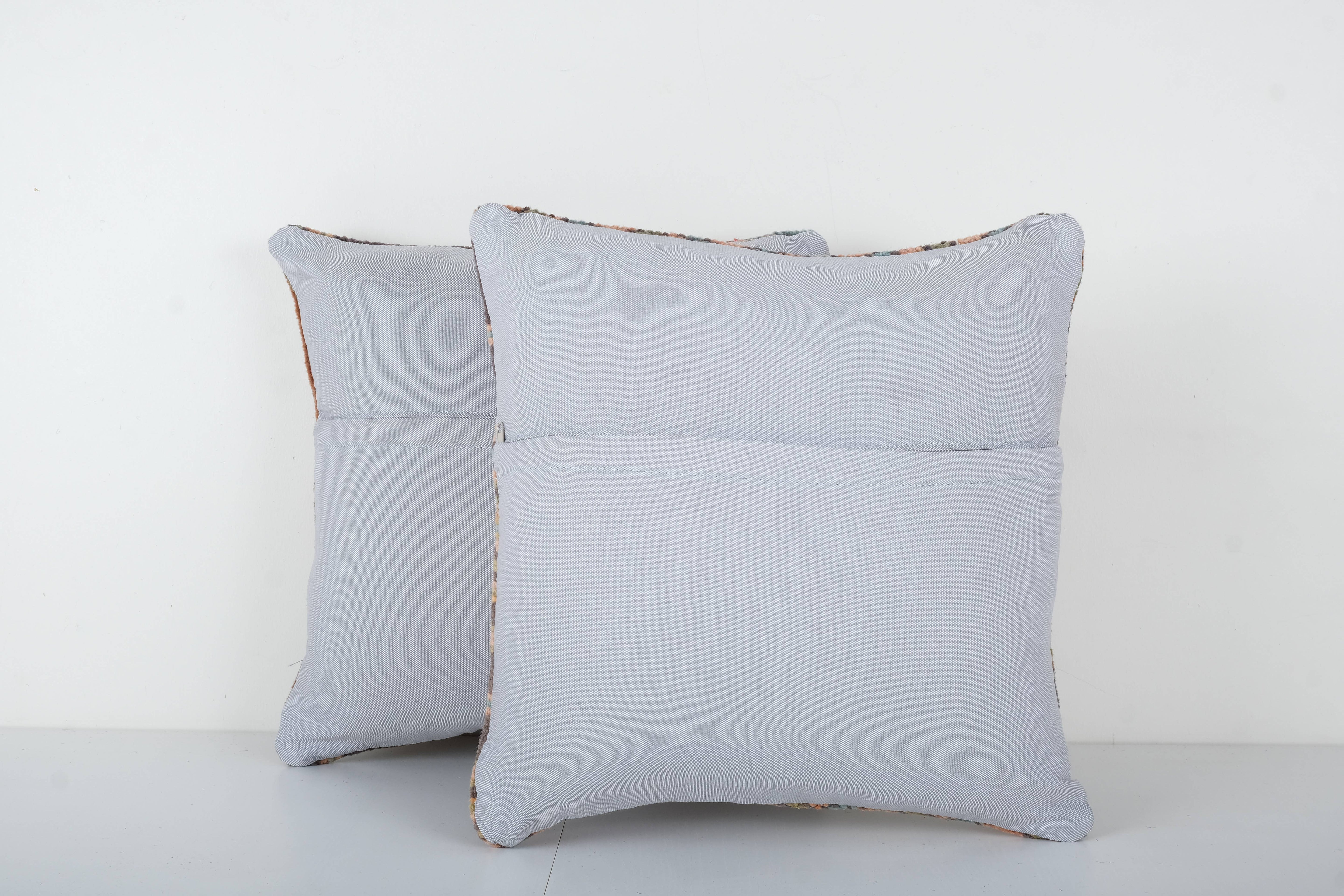 Rug Pillow Cover Set of 2 | 18'' x 18''