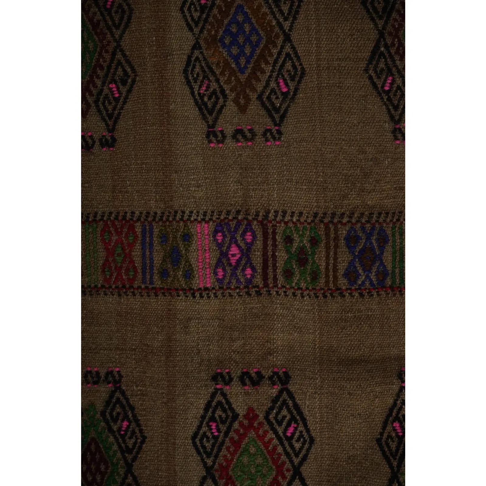 Vintage Turkish Aubusson Kilim Runner 1'9'' x 21'4''
