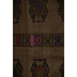Vintage Turkish Aubusson Kilim Runner 1'9'' x 21'4''