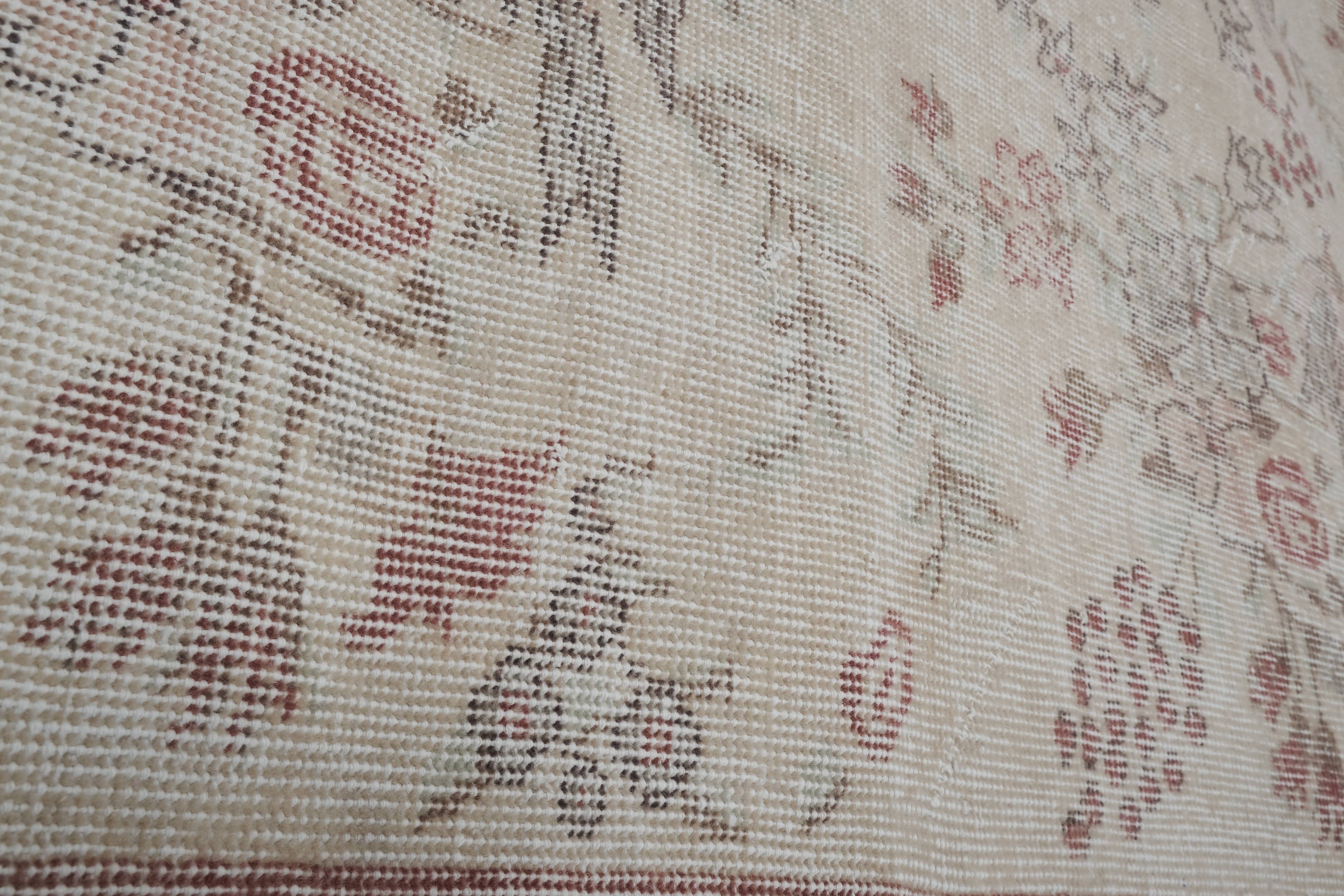 Vintage Turkish Rug 3'11'' x 7'3''