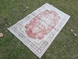 Vintage Turkish Rug 3'1'' x 5'1''