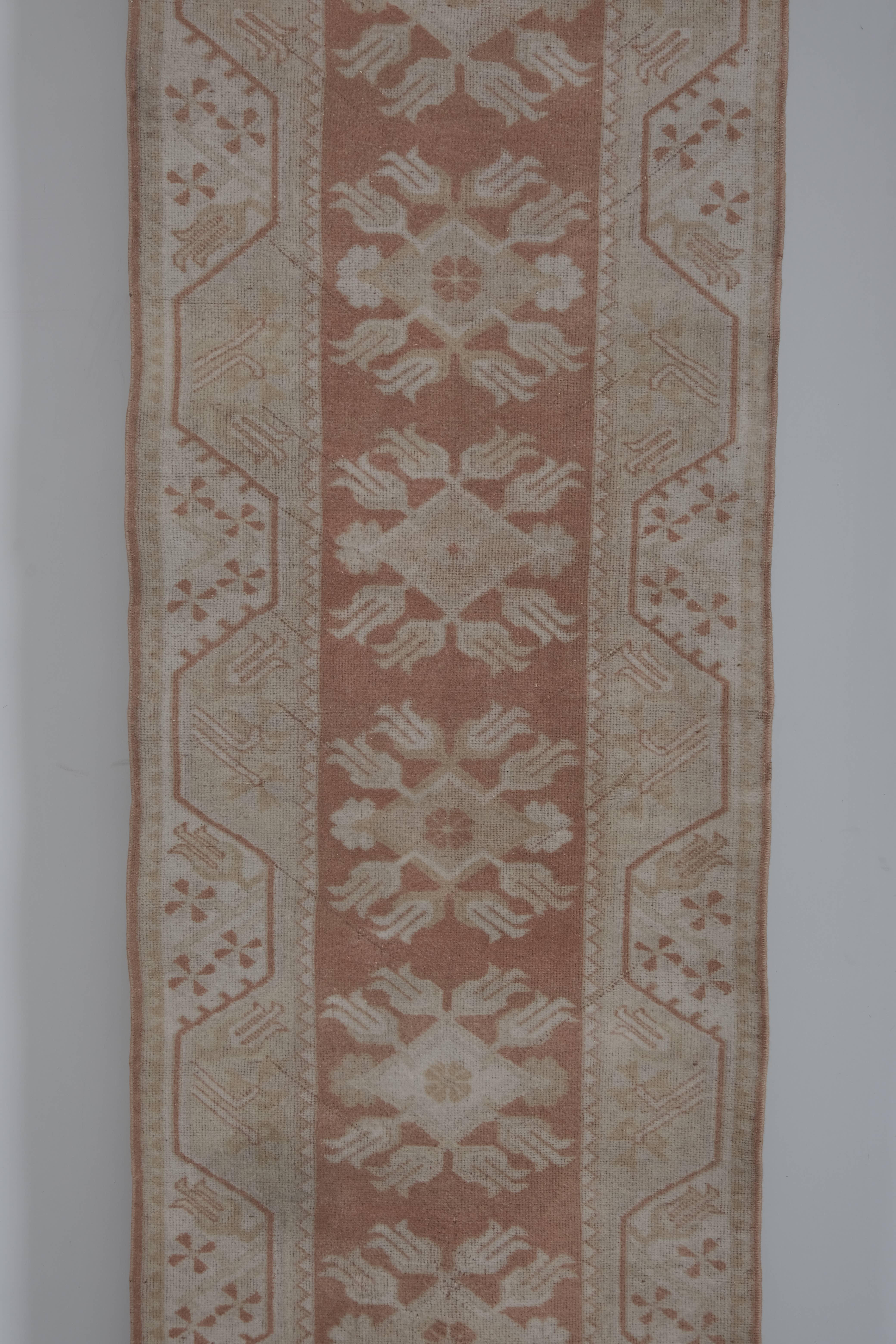 Vintage Oushak Runner 2'7'' x 9'2''